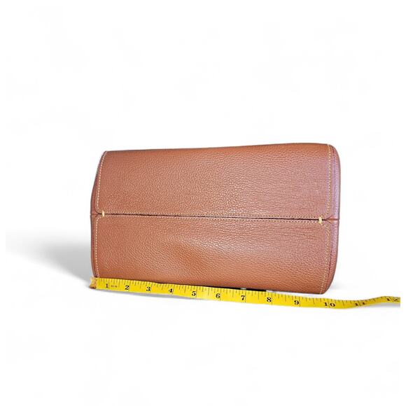 ❤️ Coach 55200 Polished Pebble Leather Charlie Bucket Cognac Crossbody - Picture 8 of 11